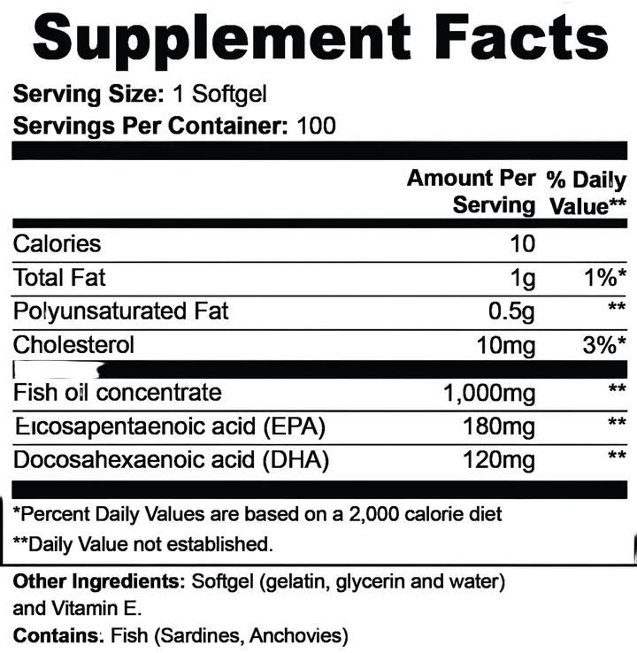 Omega-3 Fish Oil