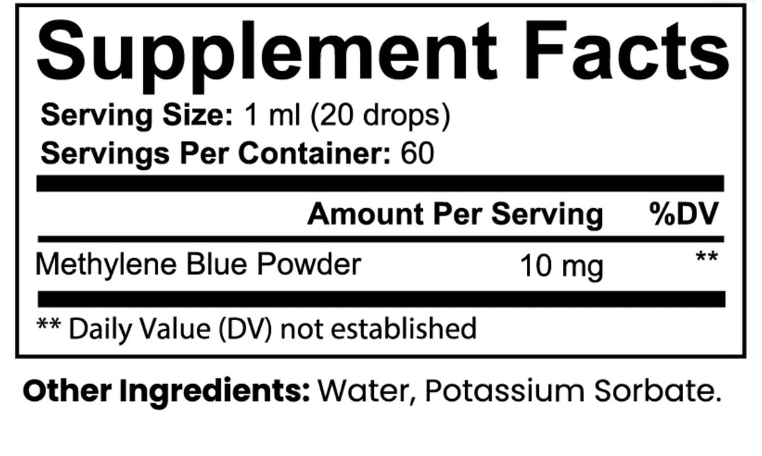 Methylene Blue Drops